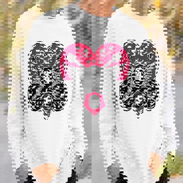 ロカビリー 50年代 ロックンロール ダンスパーティー ソック ホップ ミュージック 60年代 長袖tシャツ スウェットシャツ 彼への贈り物