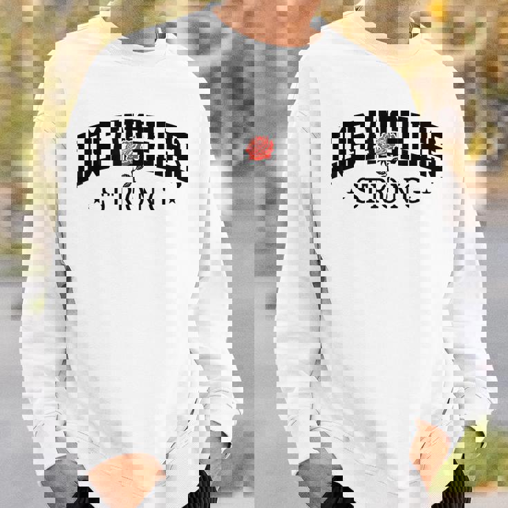 ロサンゼルスストロングカリフォルニアストロング、Laストロングサポート スウェットシャツ 彼への贈り物