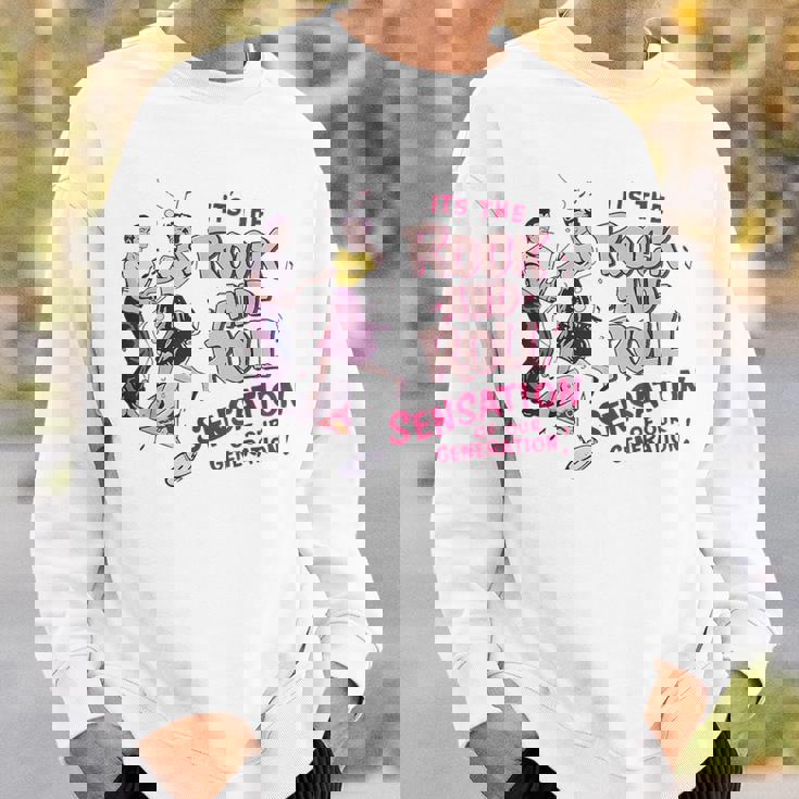 ロックンロール レトロ 50年代 ロカビリー ビンテージスタイル 1950年代 スウェットシャツ 彼への贈り物