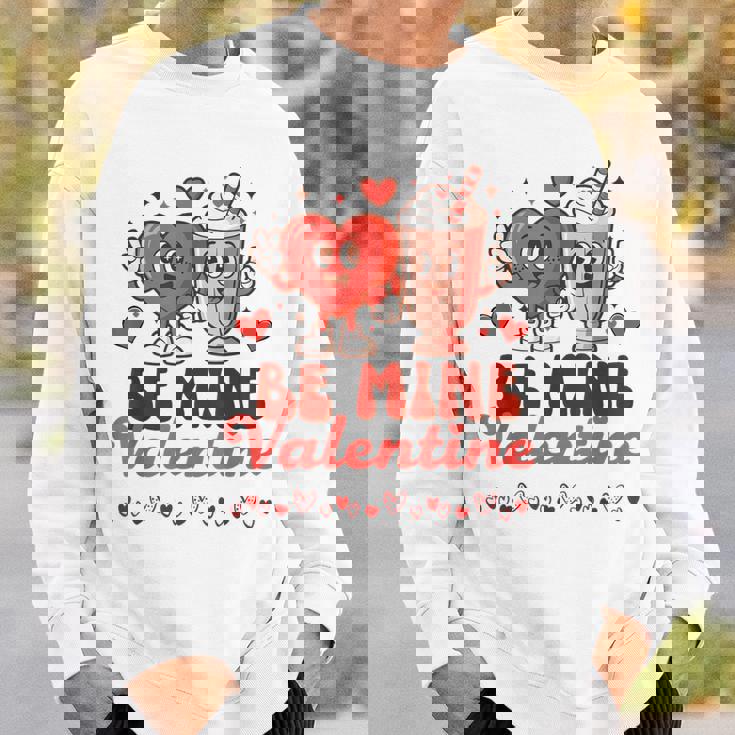 ロマンチックな手描きのスタイル バレンタインデー スウェットシャツ 彼への贈り物