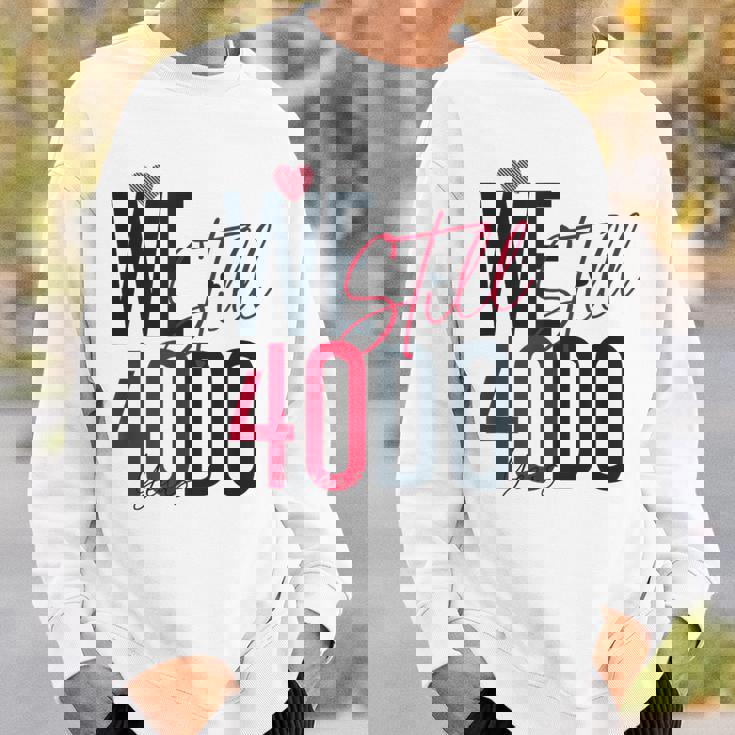 ロマンティックな結婚40周年 Wetill Do 40年 スウェットシャツ 彼への贈り物