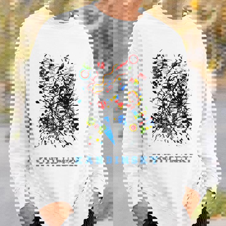 ワシリーカンディンスキー抽象芸術 スウェットシャツ 彼への贈り物