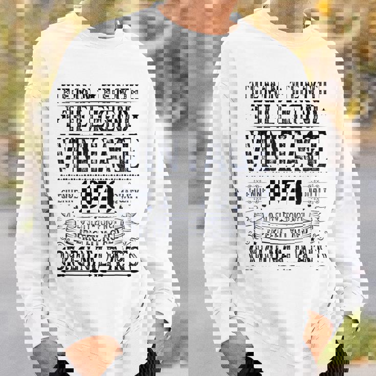 ヴィンテージ 1970 男性用 レトロ 面白い 1970 誕生日 スウェットシャツ 彼への贈り物