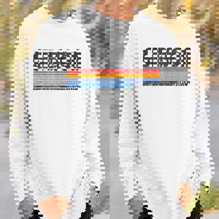 ヴィンテージ 70年代80年代スタイル ギブソン アーカンソー州 スウェットシャツ 彼への贈り物