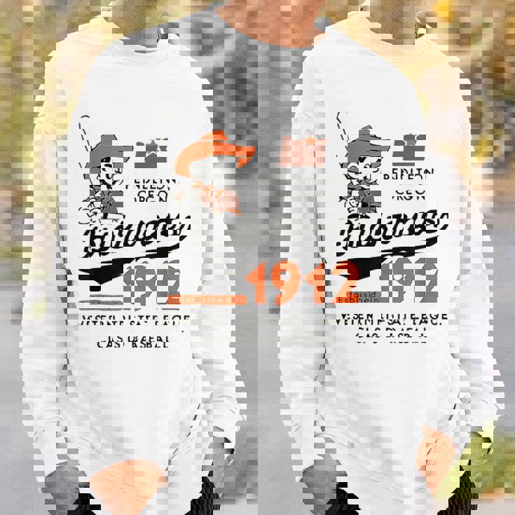 ヴィンテージ Pendleton オレゴン・バッカルーズ 廃止野球ボール スウェットシャツ 彼への贈り物