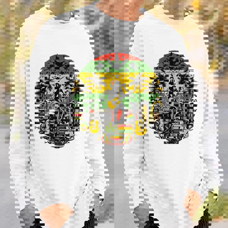 ヴィンテージ レゲエ服 ジャマイカ服 ラスタ服 レゲエ スウェットシャツ 彼への贈り物