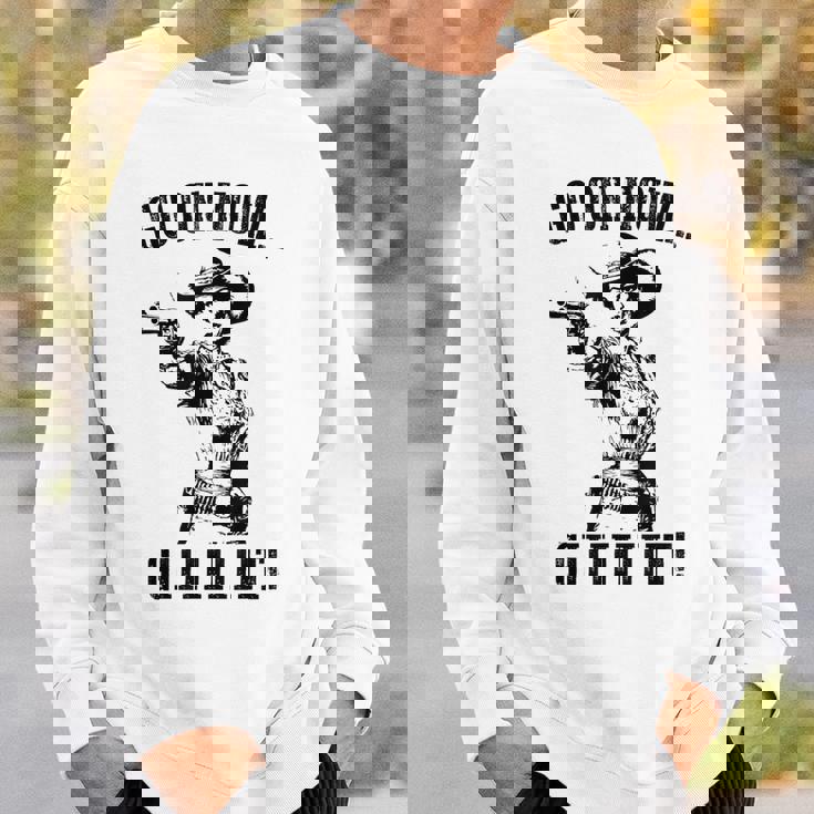 ヴィンテージカウガールシャツ Go On Git ウエスタンカウガール スウェットシャツ 彼への贈り物