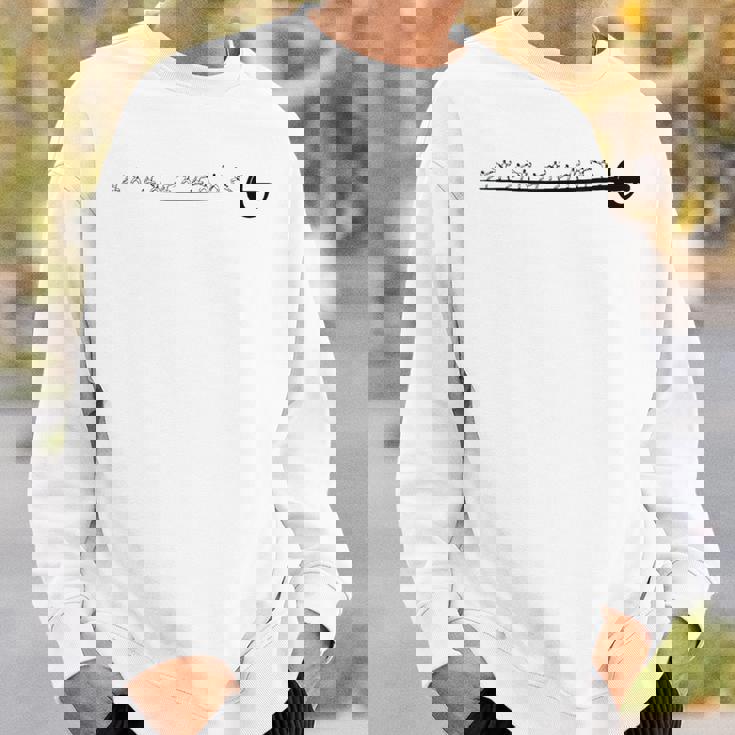 ヴィンテージフェンシング図面、フェンシング剣、レトロフェンサーデザイン。 スウェットシャツ 彼への贈り物