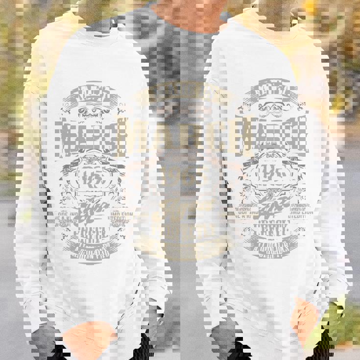 ヴィンテージ還暦祝い 1965年3月生まれ 60歳 長袖tシャツ スウェットシャツ 彼への贈り物