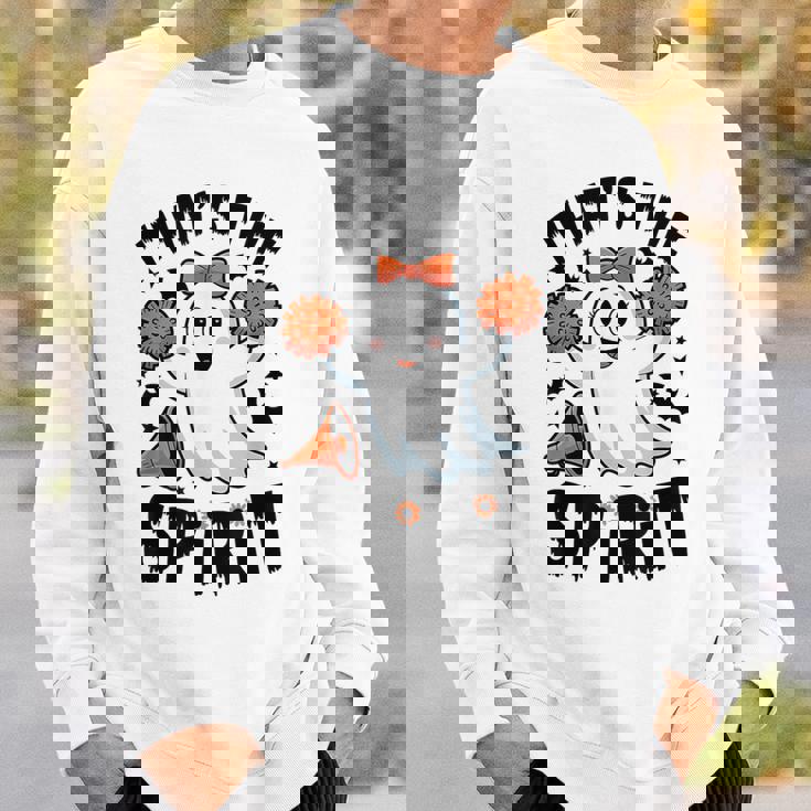 不気味なチアリーダー ゴースト ハロウィンコスチューム チアママスピリット。 スウェットシャツ 彼への贈り物