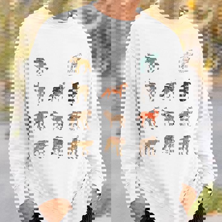 世界のオオカミ 長袖tシャツ スウェットシャツ 彼への贈り物