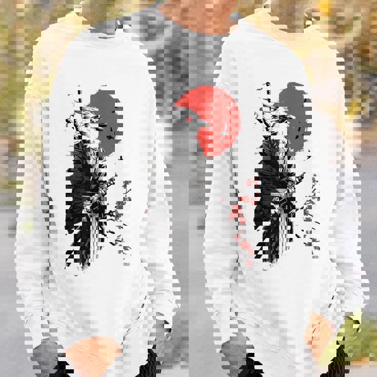 侍戦士 鳥 日本 アニメ グラフィックデザイン スウェットシャツ 彼への贈り物