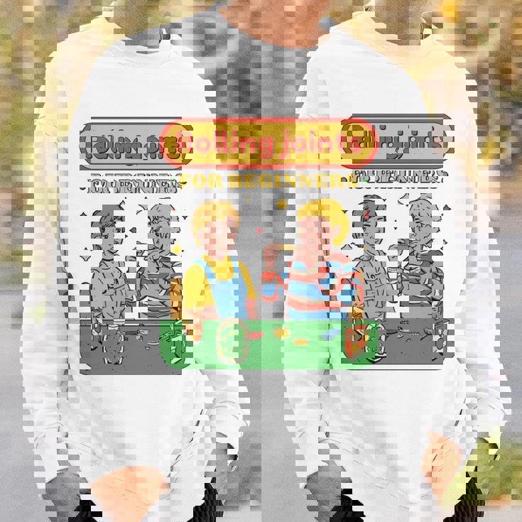 初心者向けツイストジョイント 大麻マリファナ 長袖tシャツ スウェットシャツ 彼への贈り物