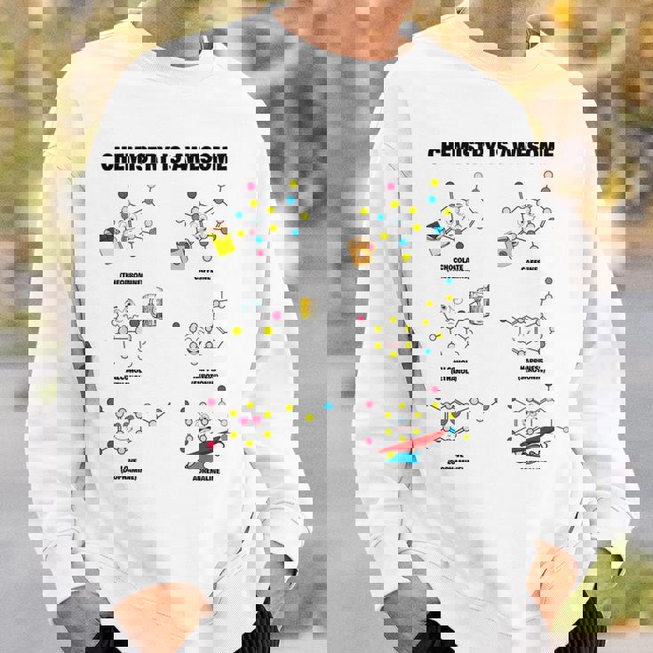 化学は素晴らしいです。面白いカワイイ化学分子 スウェットシャツ 彼への贈り物