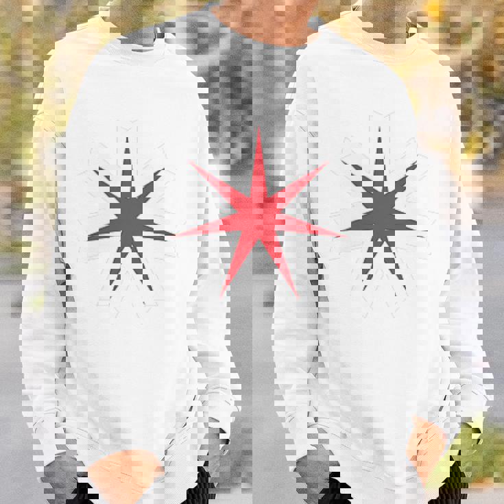 北海道県 旗 シンボル 日本 札幌 スウェットシャツ 彼への贈り物