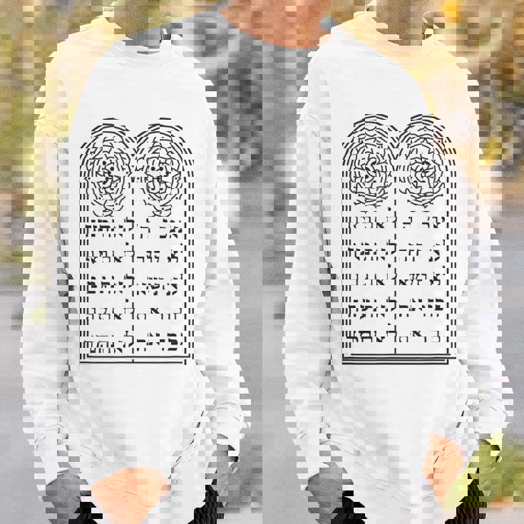 十戒 スウェットシャツ 彼への贈り物