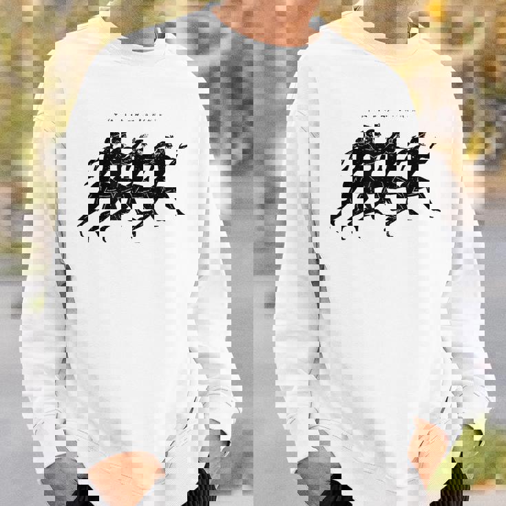 古代ギリシャの翼のあるランナー 2 考古学歴史家 スウェットシャツ 彼への贈り物