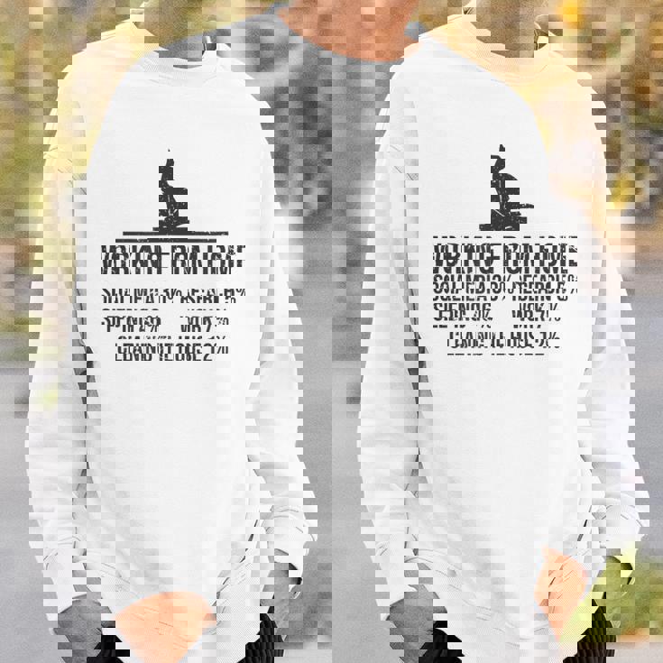 在宅勤務 在宅清掃 スウェットシャツ 彼への贈り物