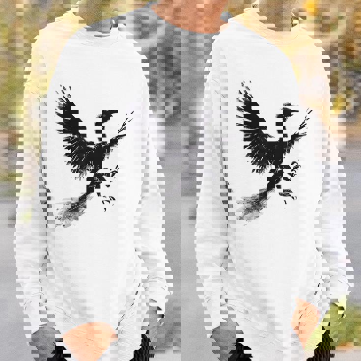 始祖鳥 恐竜モチーフ イラスト 始祖鳥 スウェットシャツ 彼への贈り物