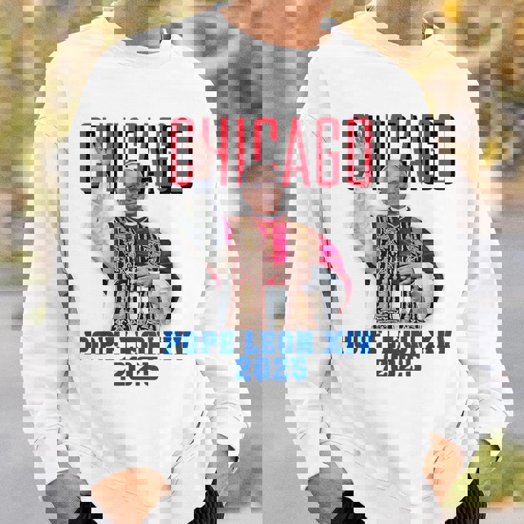 教皇レオンxiv 2025 – シカゴ初のアメリカ教皇デザイン スウェットシャツ 彼への贈り物