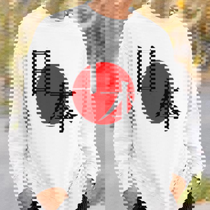 日の丸日本 国旗 ワンポイント スウェットシャツ 彼への贈り物