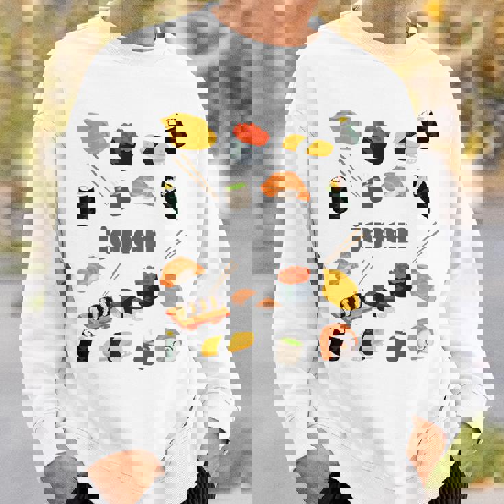 日本 寿司 お土産 スウェットシャツ 彼への贈り物