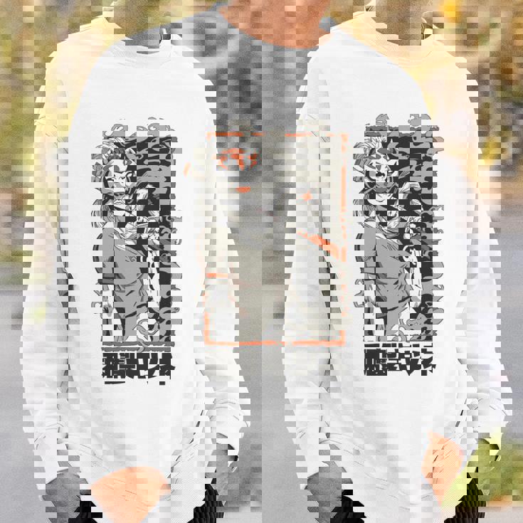 日本のアニメ漫画とカワイイ美学 長袖tシャツ スウェットシャツ 彼への贈り物