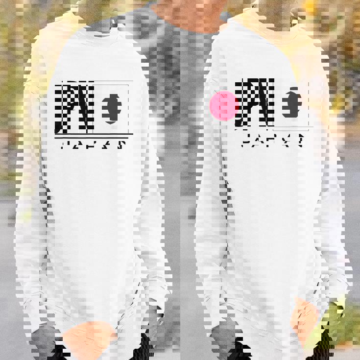 日本国旗 日本の国コード Jpnports Games アスリート スウェットシャツ 彼への贈り物