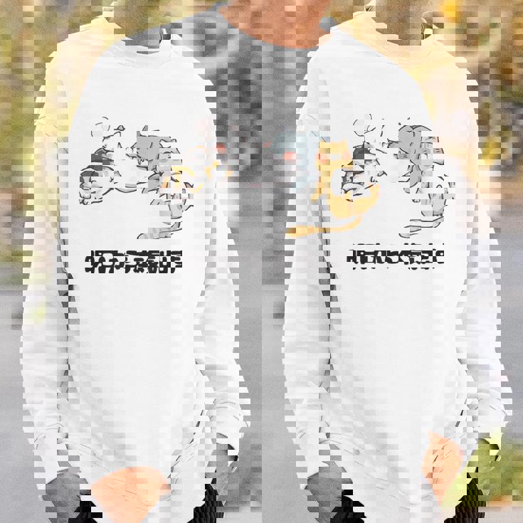 明日から本気出す おもしろ 猫好き ねこ好き ネコ好き 面白い ねこ ネコ 猫 メンズ レディース スウェットシャツ 彼への贈り物