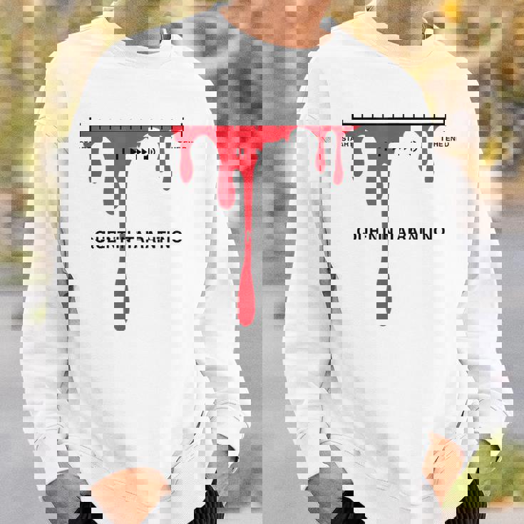 映画ファンのためのタランティーノフィルム。 スウェットシャツ 彼への贈り物