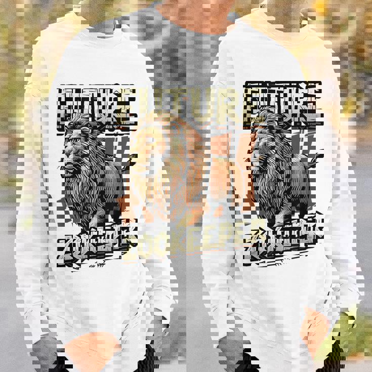 未来の飼育係ライオンの恋人 スウェットシャツ 彼への贈り物