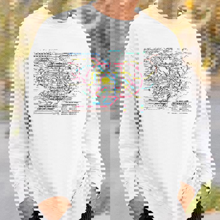 東京地下鉄地図 地図 東京地下鉄 スウェットシャツ 彼への贈り物