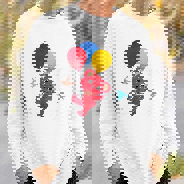 森のぬいぐるみラズ ぷかぷか風船 スウェットシャツ 彼への贈り物