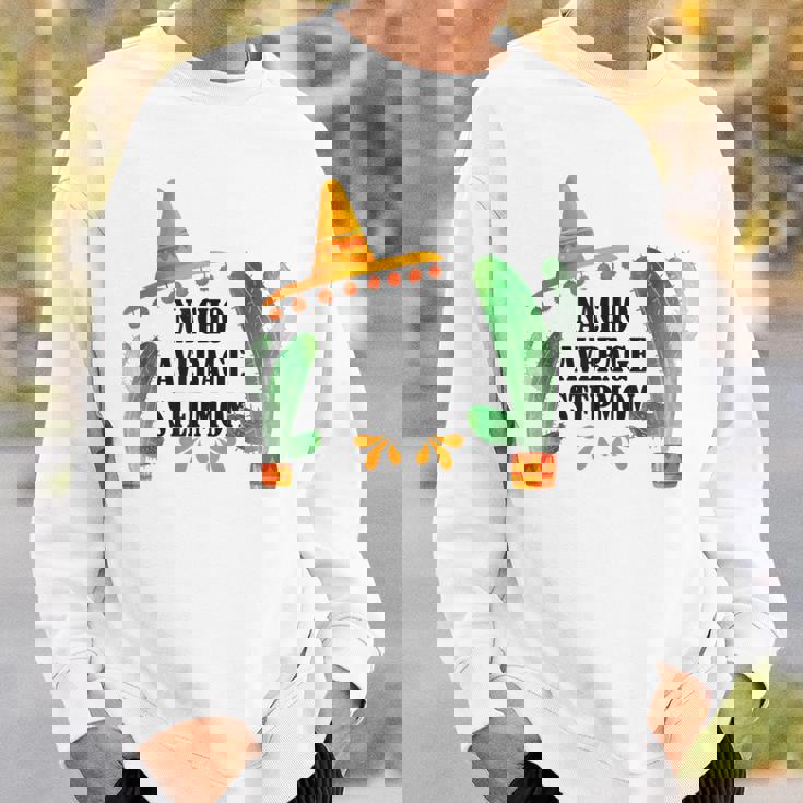 楽しい継母ユーモアナチョ平均継母継母 スウェットシャツ 彼への贈り物