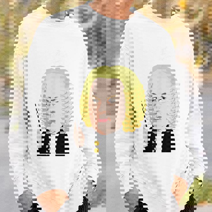 楽しい音楽コンダクターシャツ クールバッハ クラシカル音楽作曲家 スウェットシャツ 彼への贈り物