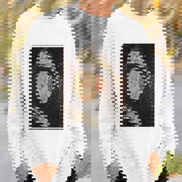 死んだ母 エゴン・シーレ作 1910 長袖tシャツ スウェットシャツ 彼への贈り物