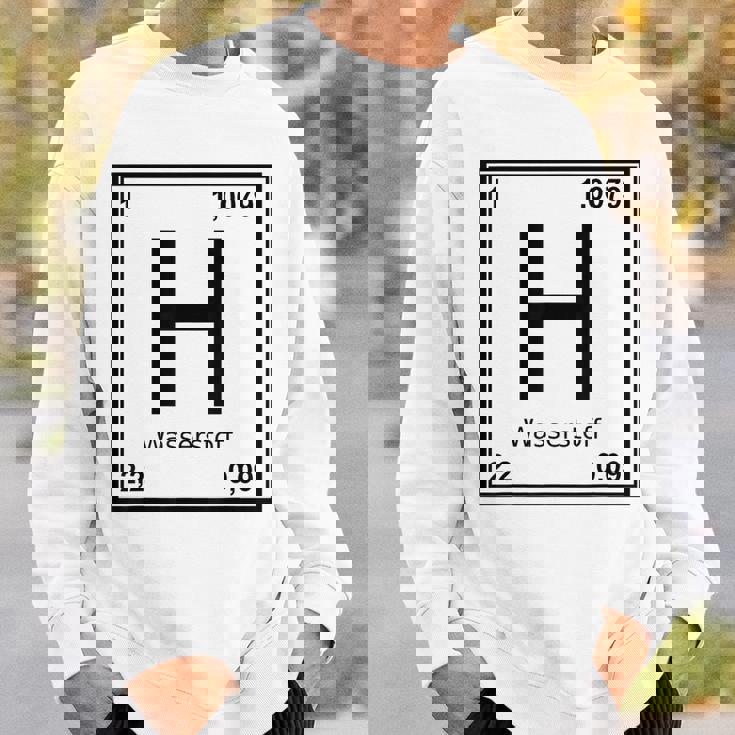 水素シンボルコスチューム。 スウェットシャツ 彼への贈り物