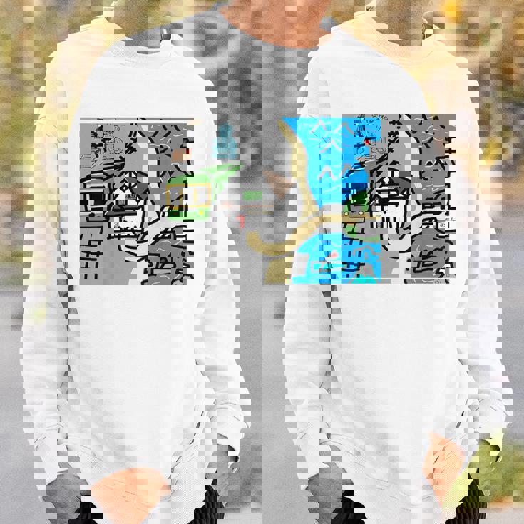 江ノ島・鎌倉の思い出 2025年リニューアルバージョン スウェットシャツ 彼への贈り物