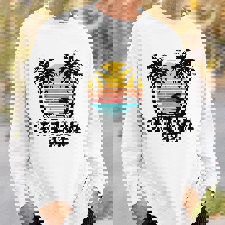 沖縄 2025 家族旅行 友達 団体行楽 マッチング スウェットシャツ 彼への贈り物