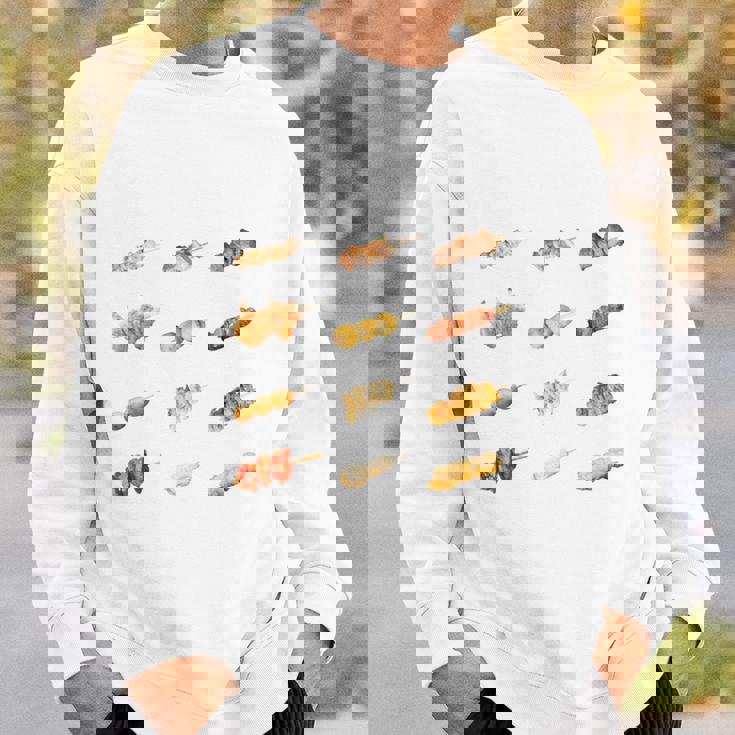 焼き鳥 ネタ 面白いtシャツ 文字入り メンズ おもしろ 筆文字 面白い 服 イラスト おもしろグッズ 文字tシャツ 長袖tシャツ スウェットシャツ 彼への贈り物