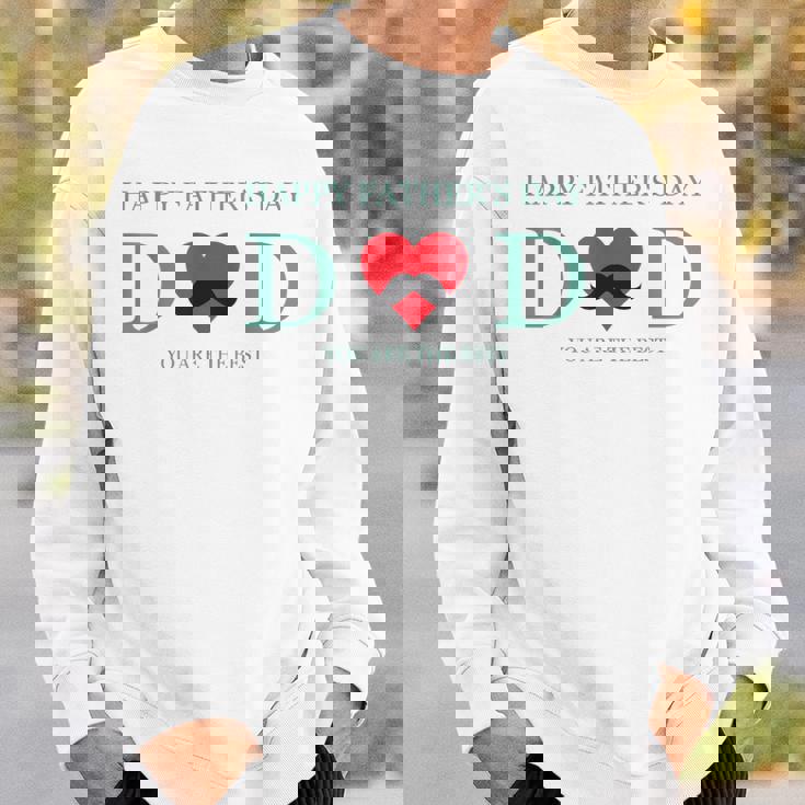 父の日のお父さんギフト ハッピー父の日tシャツ スウェットシャツ 彼への贈り物
