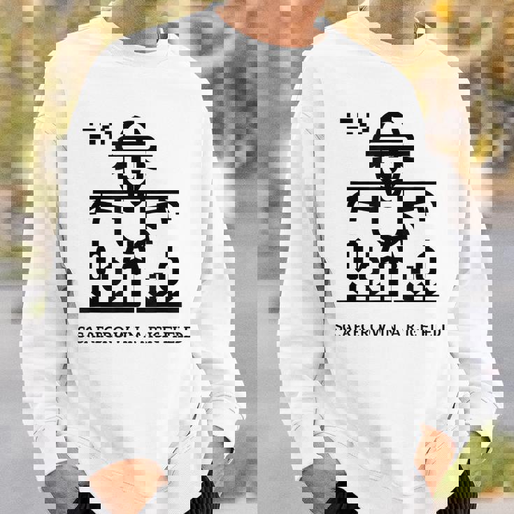 田んぼのかかし スウェットシャツ 彼への贈り物