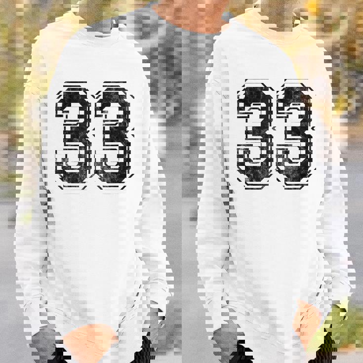 番号33 スウェットシャツ 彼への贈り物