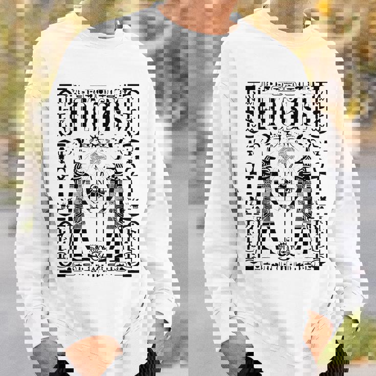 神聖幾何学科学 エジプト神アヌビス ホルスの目 スウェットシャツ 彼への贈り物