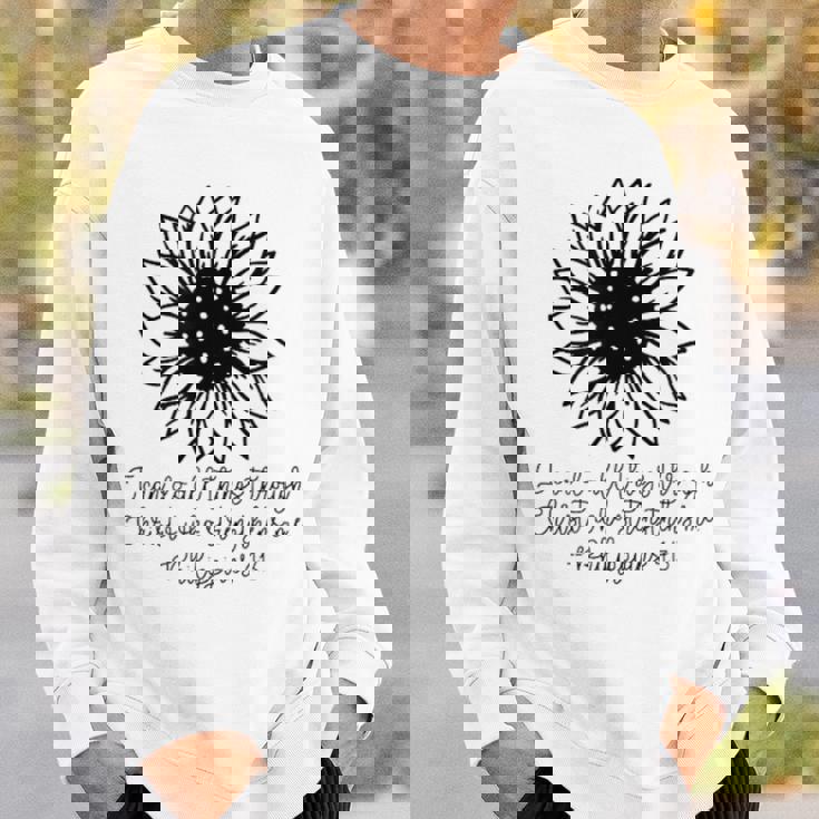 私は何でもできる スウェットシャツ 彼への贈り物