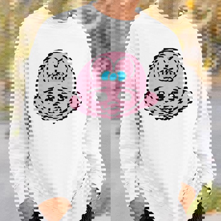 立ち往生オパンチュウサギ スウェットシャツ 彼への贈り物