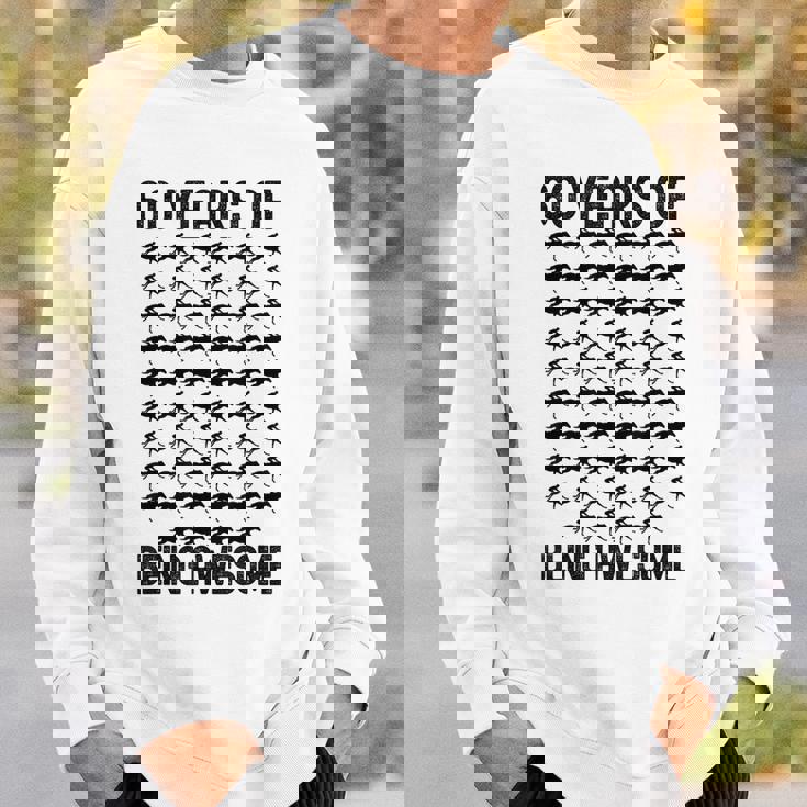 競馬 還暦 面白いtシャツ 馬 ウマ 還暦祝い 60歳 父の日 おもしろ 服 メンズ グッズ 大人 父 男性 スウェットシャツ 彼への贈り物