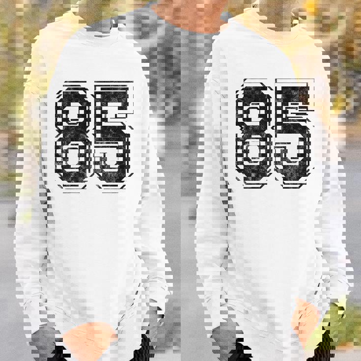 背中に85番 スウェットシャツ 彼への贈り物