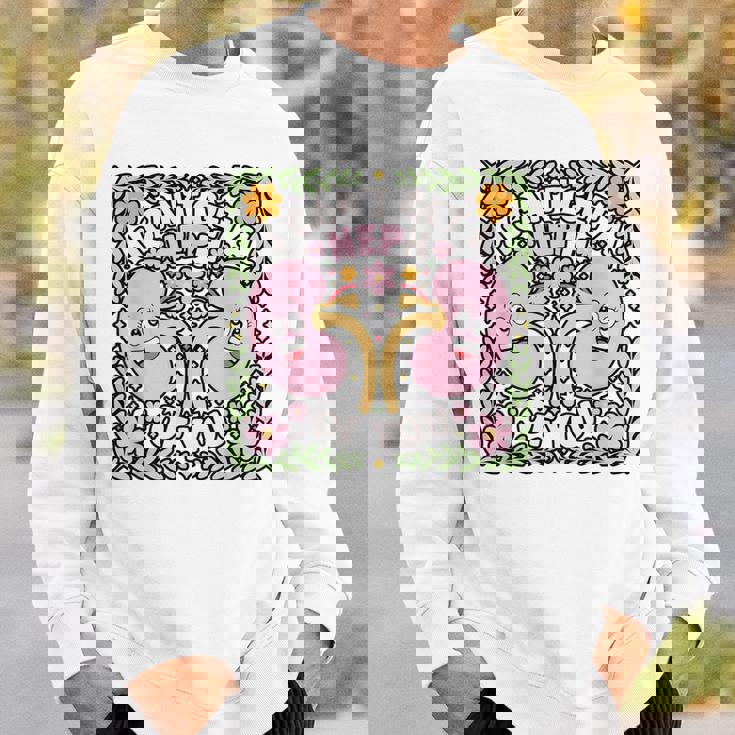 腎臓 看護師 医学 腎臓 看護 登録看護師 スウェットシャツ 彼への贈り物