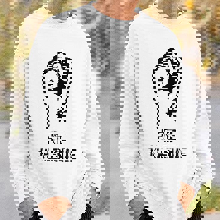 自由パレスチナ・ガザ反戦平和反占領 スウェットシャツ 彼への贈り物